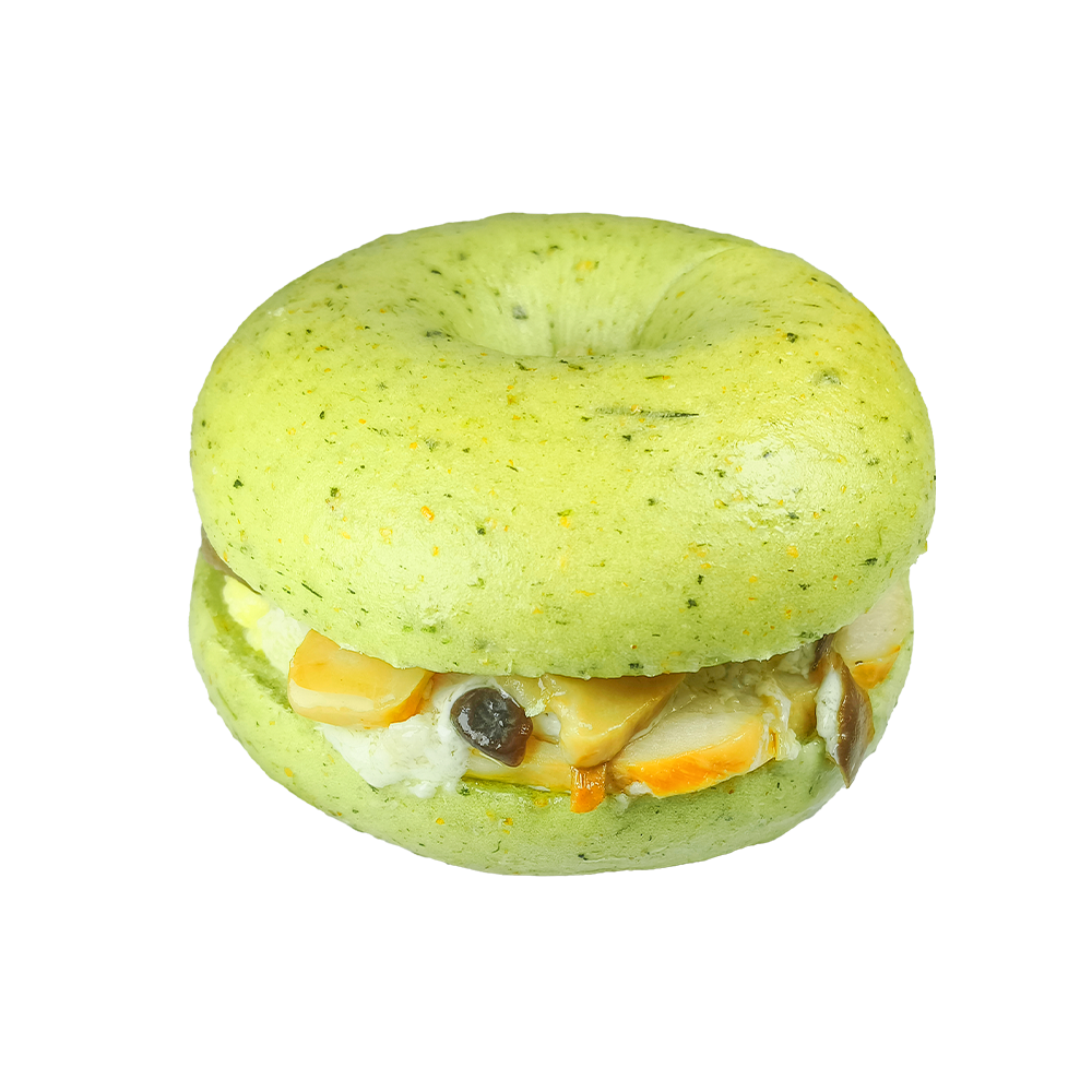 Spinazie Kip Champignon Bagel