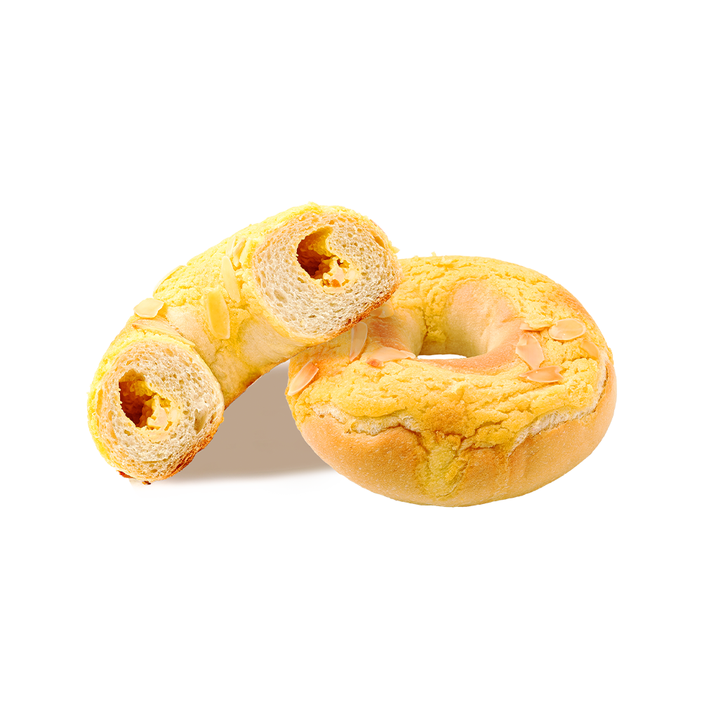 Geroosterde Amandel Mango-Kokos Bagel